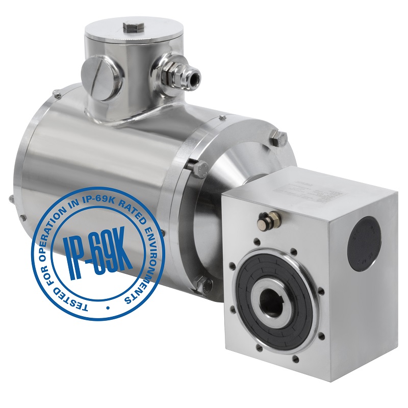 Bodine Introduces New Stainless-Steel Hollow Shaft Gearmotors 