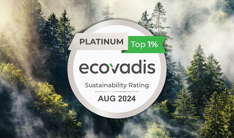 Ecovadis platinum medal sick 